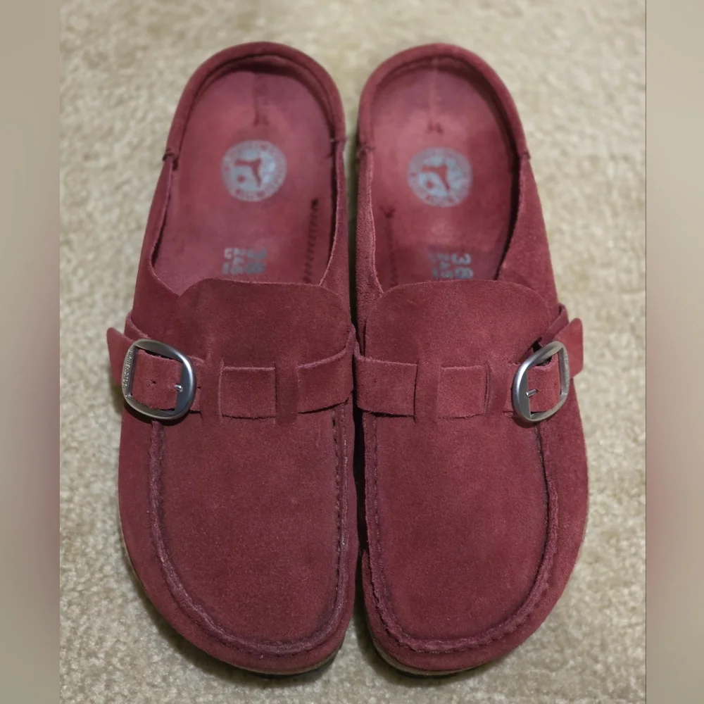 BIRKENSTOCK Buckley in Zinfandel size 38 7/7.5 US Like New! - Picture 6 of 10